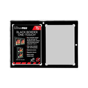 Ultra Pro - 35pt 2-Card Black Border UV ONE-TOUCH Magnetic Holder