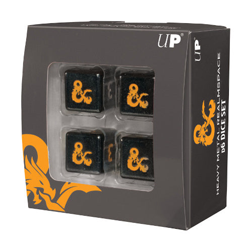 Ultra Pro - Dungeons & Dragons - Heavy Metal D6 Dice Set - Realmspace