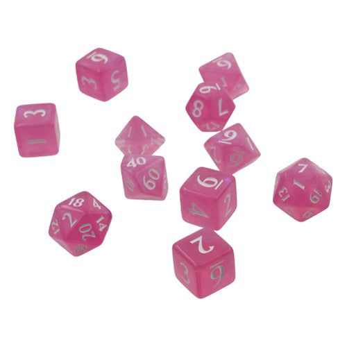Ultra Pro - Eclipse 11 Dice Set - Hot Pink