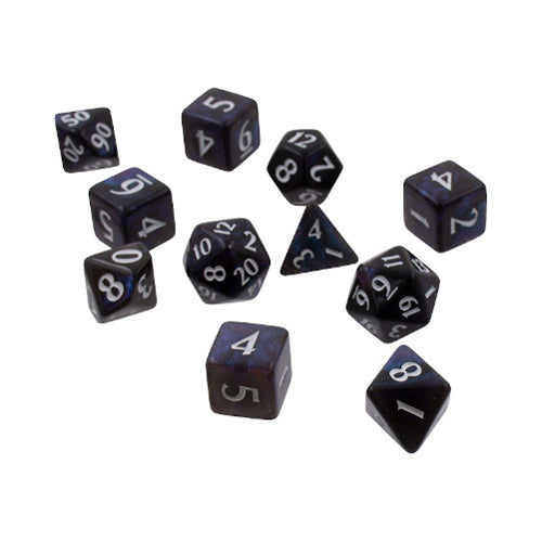 Ultra Pro - Eclipse 11 Dice Set - Jet Black