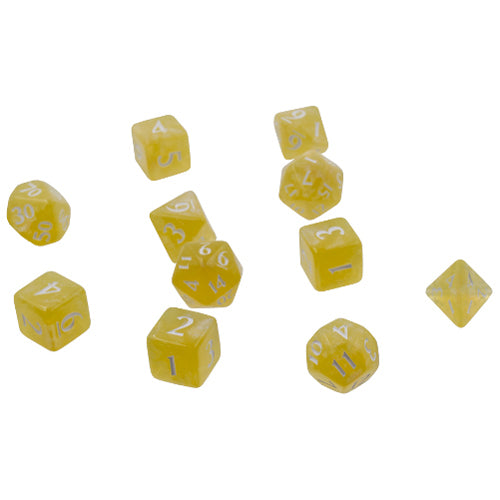 Ultra Pro - Eclipse 11 Dice Set - Lemon Yellow