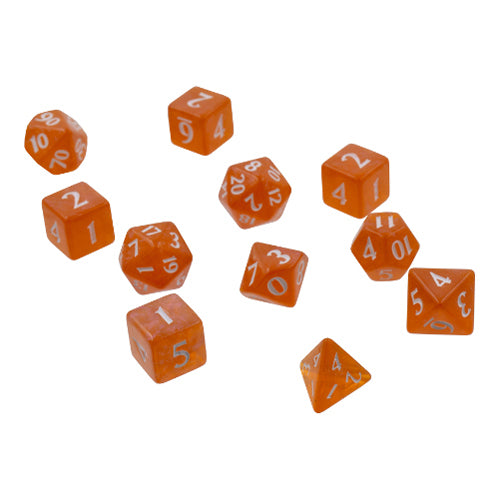 Ultra Pro - Eclipse 11 Dice Set - Pumpkin Orange