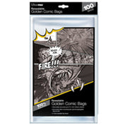 Ultra Pro - Resealable Comic Bags Golden Size 7.75 Inch X 10.5 Inch 100pk