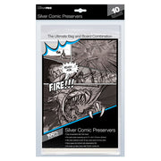 Ultra Pro - Silver Comic Preserver 7-1/4 Inch x 10-1/2 Inch - 10 Pack