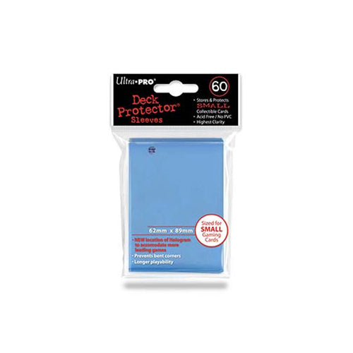 light blue card sleeves Ultra Pro Small 60pk - (10 Count CDU) Color:Violet Mist Kraken Logo Positive/Negative Dice DZ-BT08 For cards measuring up