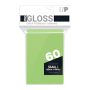 Ultra Pro Small Card Sleeves 60pk - Lime Green (10 Count CDU)