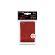 Ultra Pro Small Card Sleeves 60pk - Red (10 Count CDU)