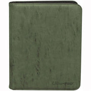 Ultra Pro: Suede Collection Zippered 9-Pocket Premium PRO-Binder- Emerald