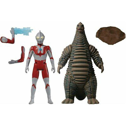 Ultraman and Red King 5 Points 2 Figures Boxed Set