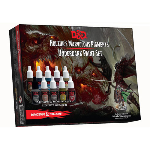 Underdark D&D Paint Set: Nolzur's Marvelous Pigments