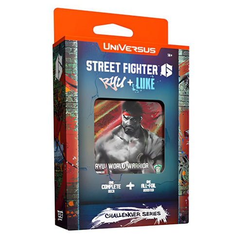 UniVersus: Street Fighter 6 - Challenger Series Deck - Ryu + Luke