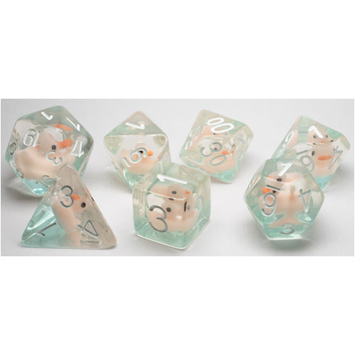 Unit Gamegenic Embraced Series - Rubber Duck - RPG Dice Set (7Pcs) Multi-Colour