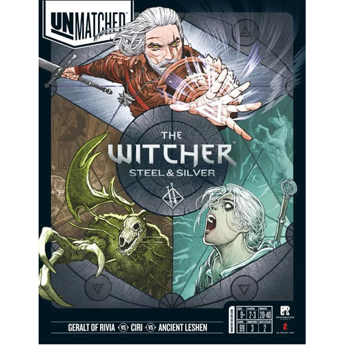 Unmatched: The Witcher - Steel & Silver