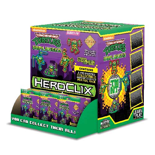Unplugged Gravity Feed: Teenage Mutant Ninja Turtles HeroClix