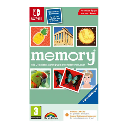 Ravensburger: Memory (Code-In-A-Box)  Nintendo Switch