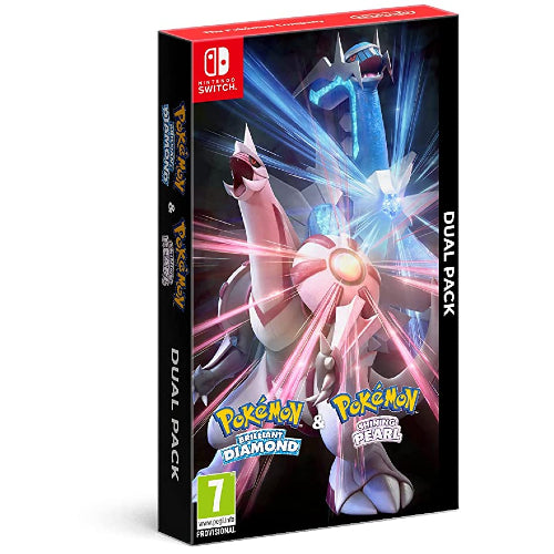 Pokemon Brilliant Diamond + Shining Pearl Double Pack - Nintendo Switch