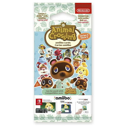 Animal Crossing Amiibo Card Pack Wave 5