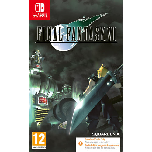 Final Fantasy VII Remastered (Code in Box) - Nintendo Switch