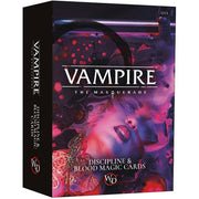 Vampire: The Masquerade - Discipline and Blood Magic Card Deck