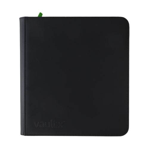 Vault X - 12-Pocket Exo-Tec Zip Binder - Signature Black | Zatu Games