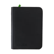 Vault X - 4-Pocket Exo-Tec Zip Binder - Signature Black