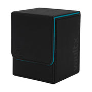 Vault X - Exo-Tec Toploading Deck Box 80+ - Black / Electric Blue
