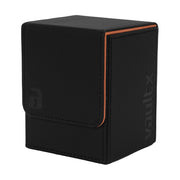 Vault X - Exo-Tec Toploading Deck Box 80+ - Black / Electric Orange