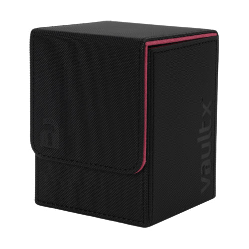 Vault X - Exo-Tec Toploading Deck Box 80+ - Black / Electric Pink
