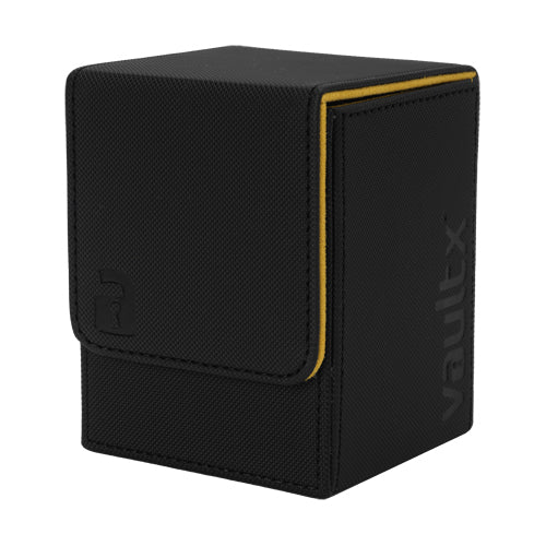 Vault X - Exo-Tec Toploading Deck Box 80+ - Black / Electric Yellow