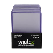 Vault X - Rigid Toploaders 130pt (25 Pack)