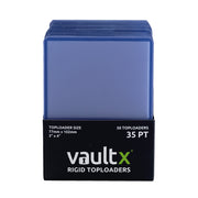Vault X - Rigid Toploaders 35pt (50 Pack)