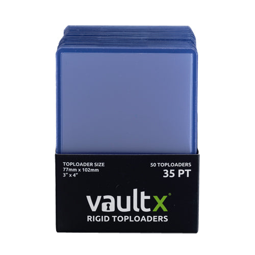 Vault X - Rigid Toploaders 35pt (50 Pack)