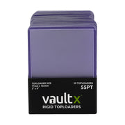 Vault X - Rigid Toploaders 55pt (50 Pack)