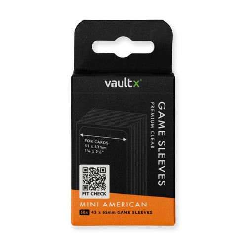 VaultX - Mini American Board Game Sleeves