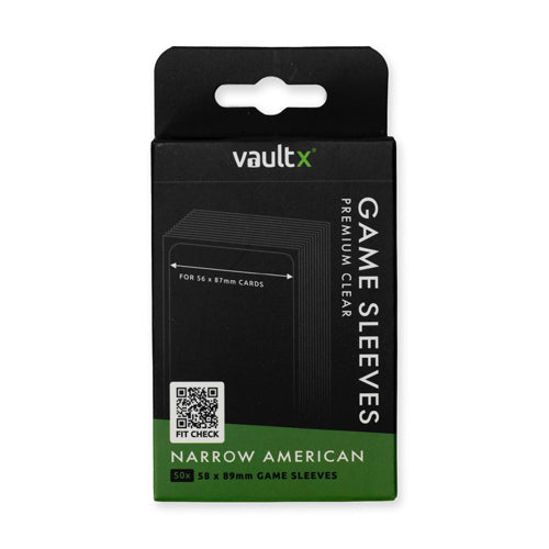 VaultX - Narrow American Board Game Sleeves