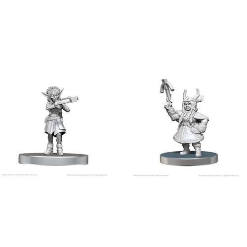 Veth Brenatto & Nott the Brave: Critical Role Unpainted Miniatures (W26)