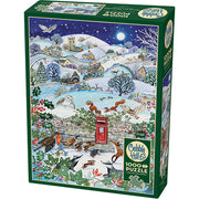 Village on a Winter Night Puzzle - 1000 Pieces