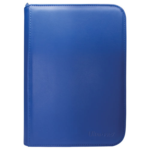 Vivid 4-Pocket Zippered PRO-Binder - Blue