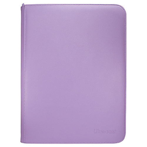 Vivid 9-Pocket Zippered PRO-Binder - Purple