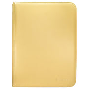 Vivid 9-Pocket Zippered PRO-Binder - Yellow