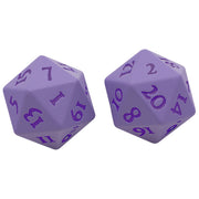 Vivid Heavy Metal Dice: Purple