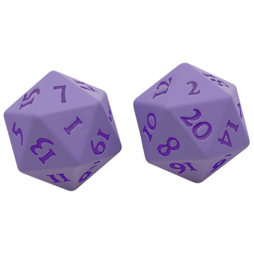 Vivid Heavy Metal Dice: Purple