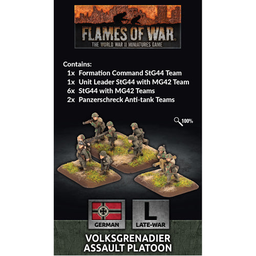 Volksgrenadier Assualt Platoon (41x Figs)