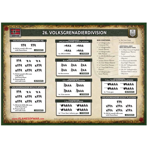 Volksgrenadier (Winter) Army Deal