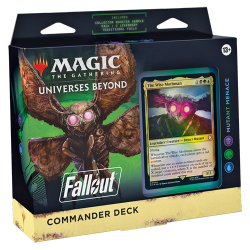 Magic: The Gathering - Fallout - Commander Deck: Mutant Menace (Black, | Zatu Games Magic: The Gathering - Fallout - Commander Deck: Mutant Menace (Black, | Zatu Games