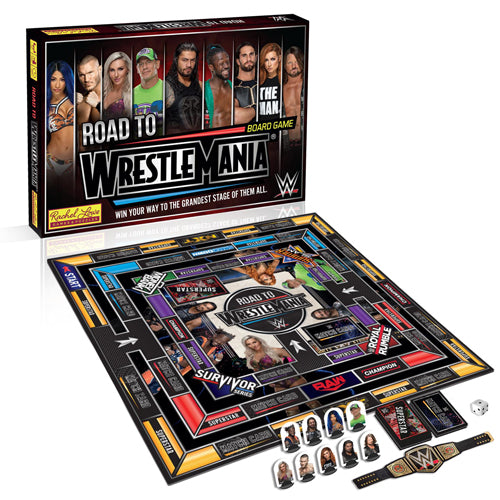 WWE Road To Wrestlemania Board Game