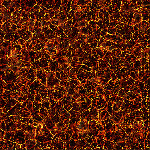 WarLock Tiles: Caverns Game Mat - Magma Chamber