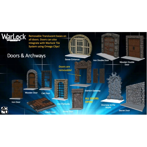 WarLock Tiles: Doors & Archways