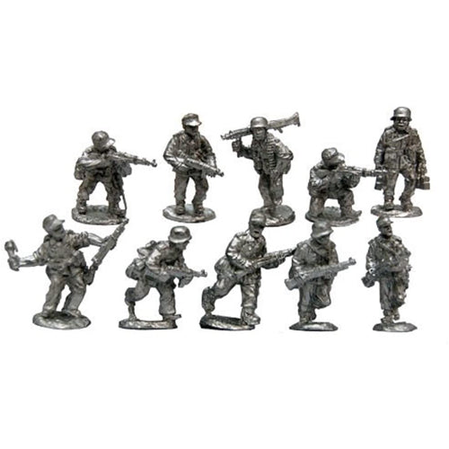 Warfighter: Europe Series (Expansion #16) - Germany Metal Soldier Minis