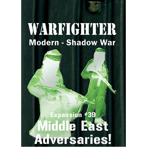 Warfighter Shadow War: Expansion 39 - Middle Eastern Adversaries